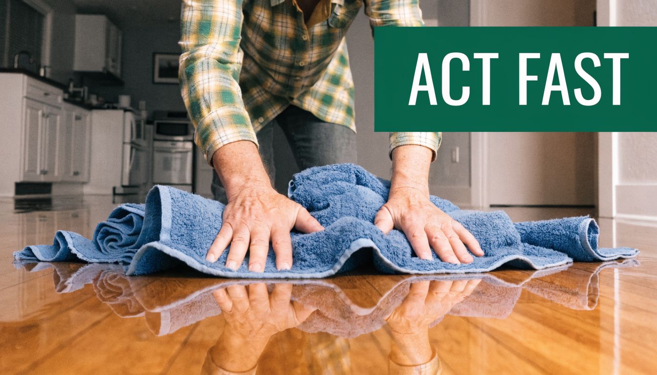Richmond VA Water Damage Hardwood Floor Repair